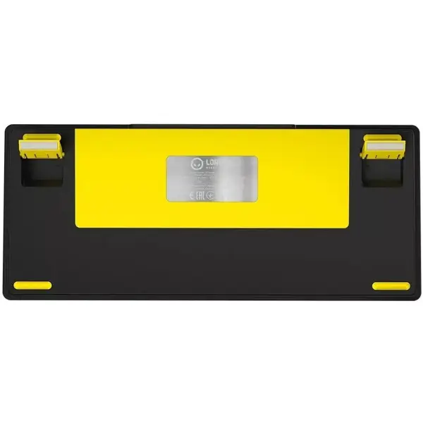 Купити Клавіатура Lorgar KBP7075W Pro RGB Wireless/Bluetooth/USB UA Black/yellow (LRG-KBP7075W-YL-US) - фото 7