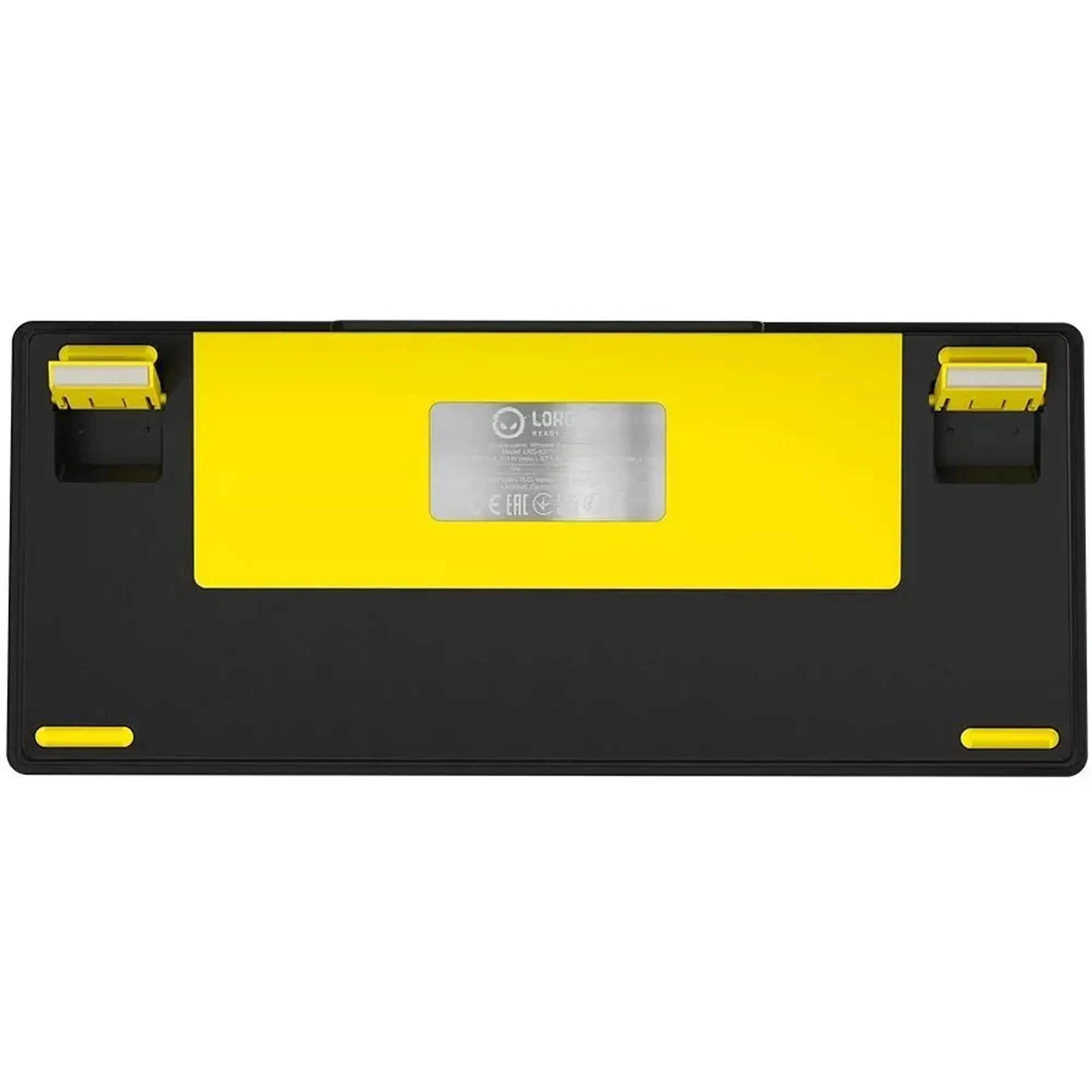 Купити Клавіатура Lorgar KBP7075W Pro RGB Wireless/Bluetooth/USB UA Black/yellow (LRG-KBP7075W-YL-US) - фото 7