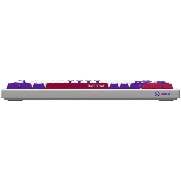Купити Клавіатура Lorgar KBP7075W Pro RGB Wireless/Bluetooth/USB UA White (LRG-KBP7075W-WH-US) - фото 5
