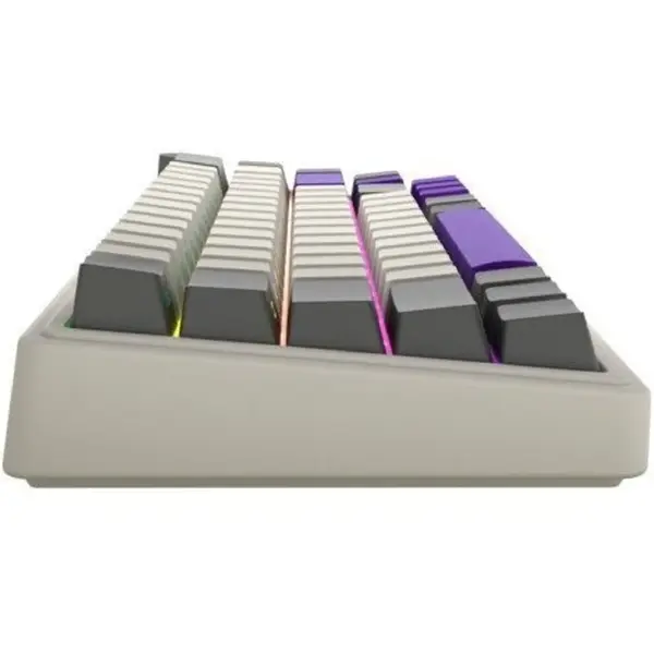 Купити Клавіатура Lorgar KBP70MW Pro RGB Wireless/Bluetooth/USB UA Beige (LRG-KBP70MW-RT-US) - фото 4