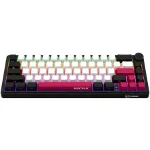 Купити Клавіатура Lorgar KBP70MW Pro RGB Wireless/Bluetooth/USB UA Black/Red (LRG-KBP70MW-BK-US) - фото 2