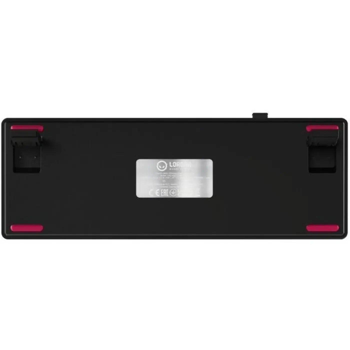 Купити Клавіатура Lorgar KBP70MW Pro RGB Wireless/Bluetooth/USB UA Black/Red (LRG-KBP70MW-BK-US) - фото 10