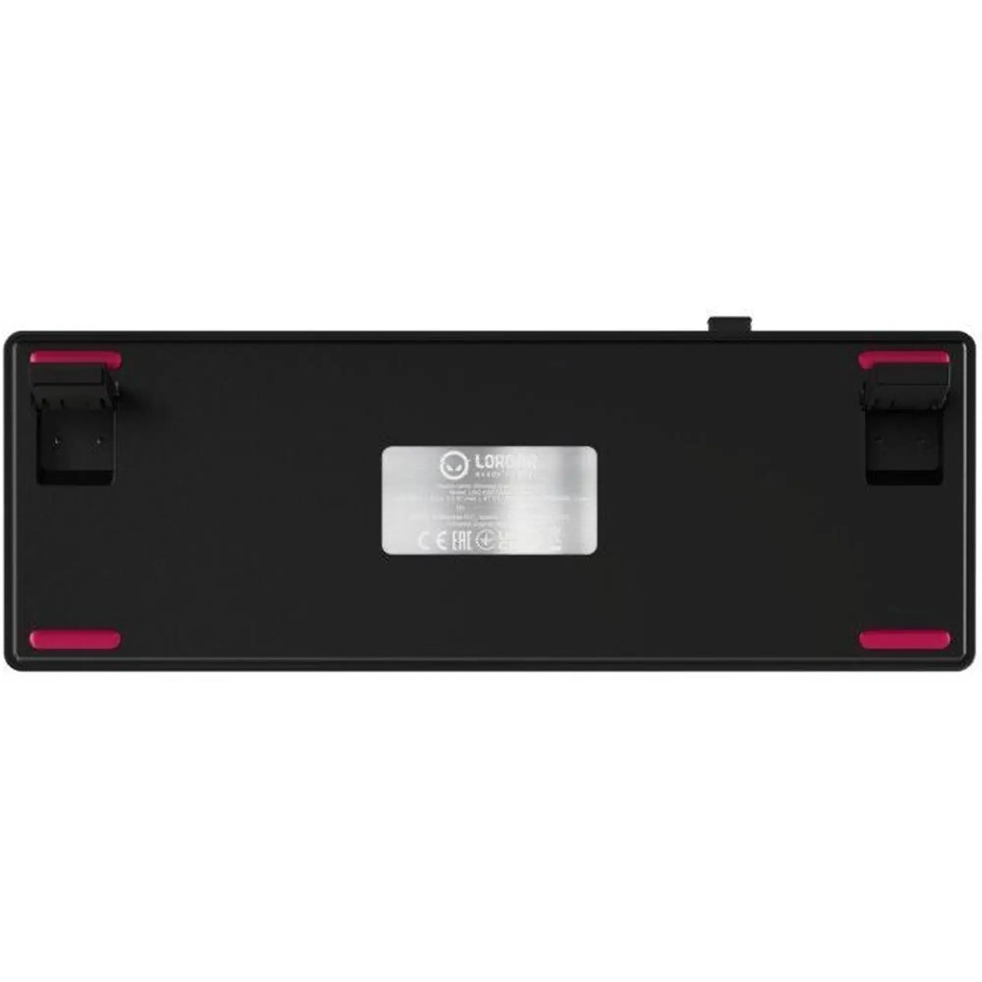 Купити Клавіатура Lorgar KBP70MW Pro RGB Wireless/Bluetooth/USB UA Black/Red (LRG-KBP70MW-BK-US) - фото 10