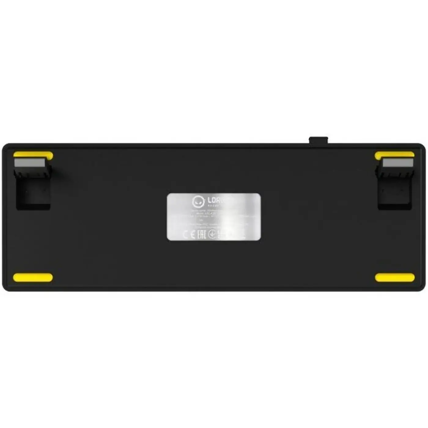 Купити Клавіатура Lorgar KBP70MW Pro RGB Wireless/Bluetooth/USB UA Black/yellow (LRG-KBP70MW-YL-US) - фото 8