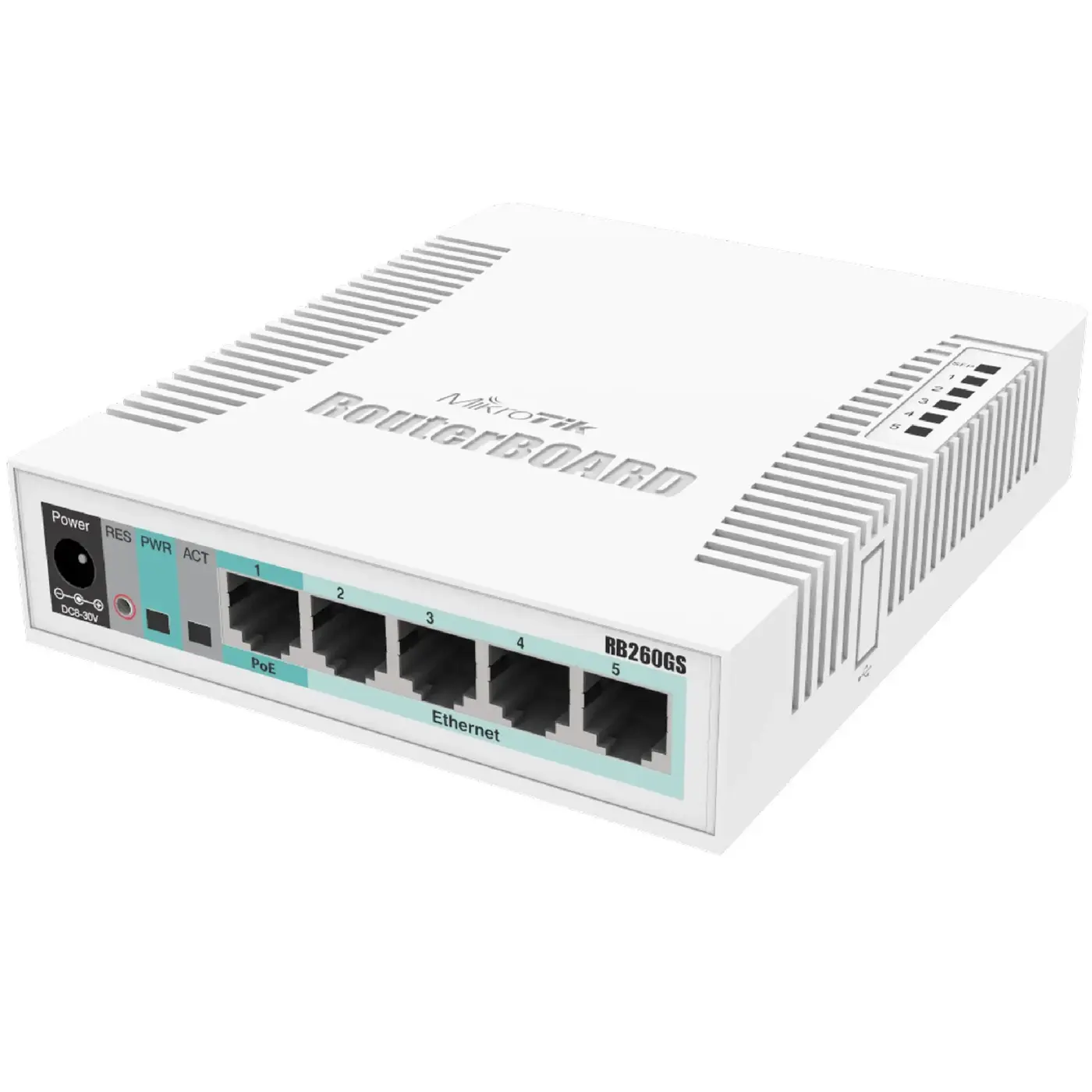 Купити Комутатор MikroTik Cloud Smart Switch RB260GS (CSS106-5G-1S) - фото 2