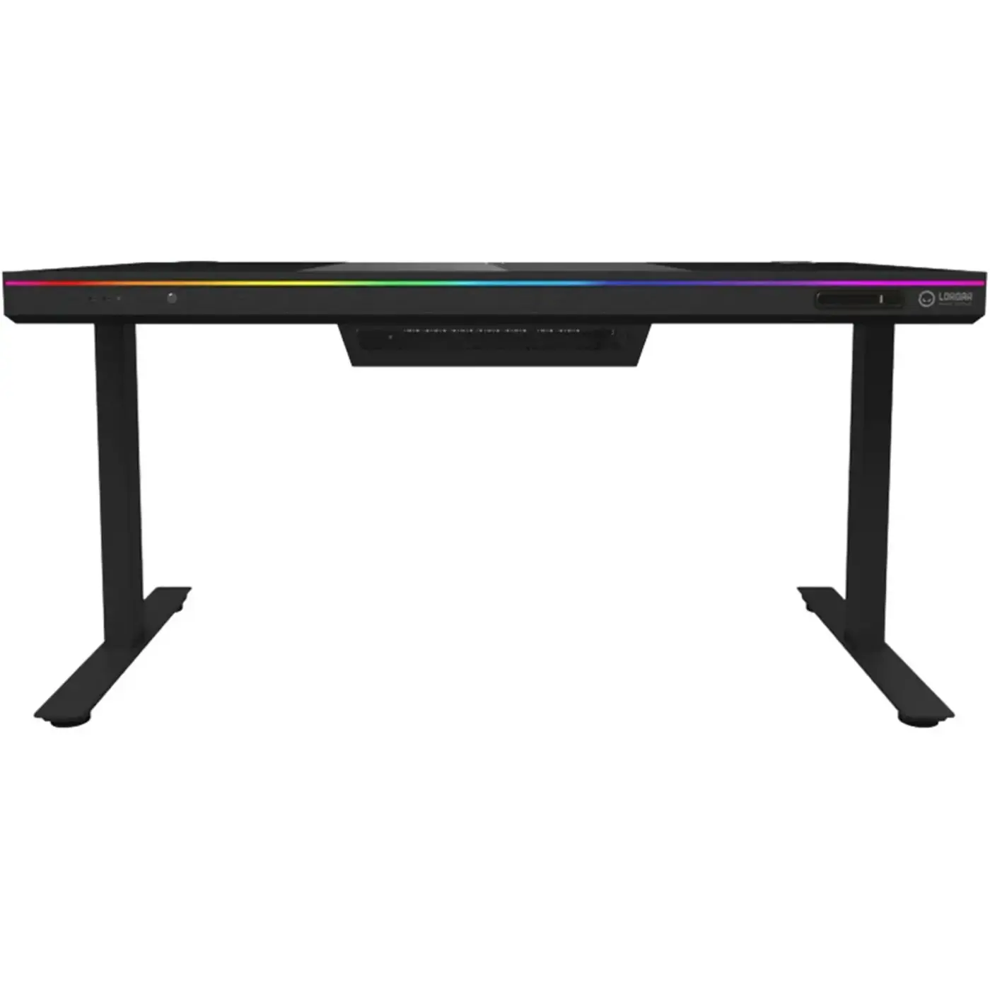 Купить Компьютерный стол с электрорегулировкой высоты Lorgar ELITE 90G Glass Black (LRG-DE90G) - фото 5