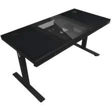 Купити Комп'ютерний стіл з електрорегулюванням висоти Lorgar ELITE 90W Wood Black (LRG-DE90W) - фото 3