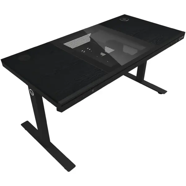 Купити Комп'ютерний стіл з електрорегулюванням висоти Lorgar ELITE 90W Wood Black (LRG-DE90W) - фото 3