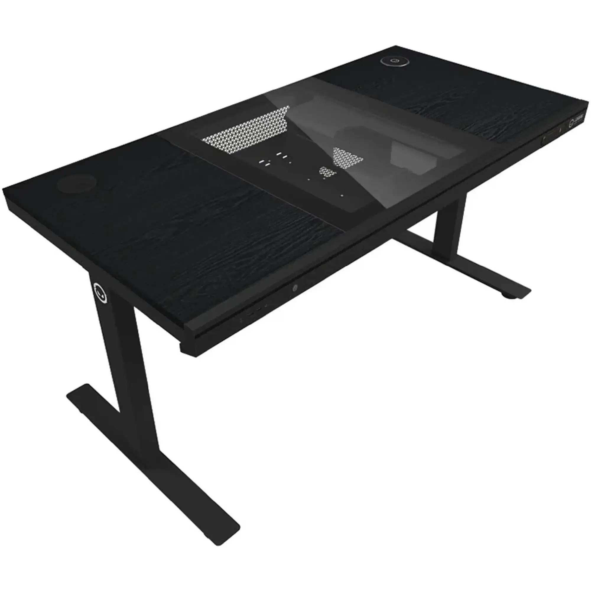 Купити Комп'ютерний стіл з електрорегулюванням висоти Lorgar ELITE 90W Wood Black (LRG-DE90W) - фото 3