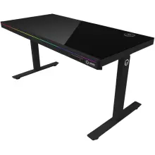 Купить Компьютерный стол с электрорегулировкой высоты Lorgar PRO 80G Glass Black (LRG-DP80G) - фото 2