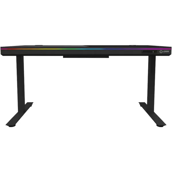Купить Компьютерный стол с электрорегулировкой высоты Lorgar PRO 80G Glass Black (LRG-DP80G) - фото 5