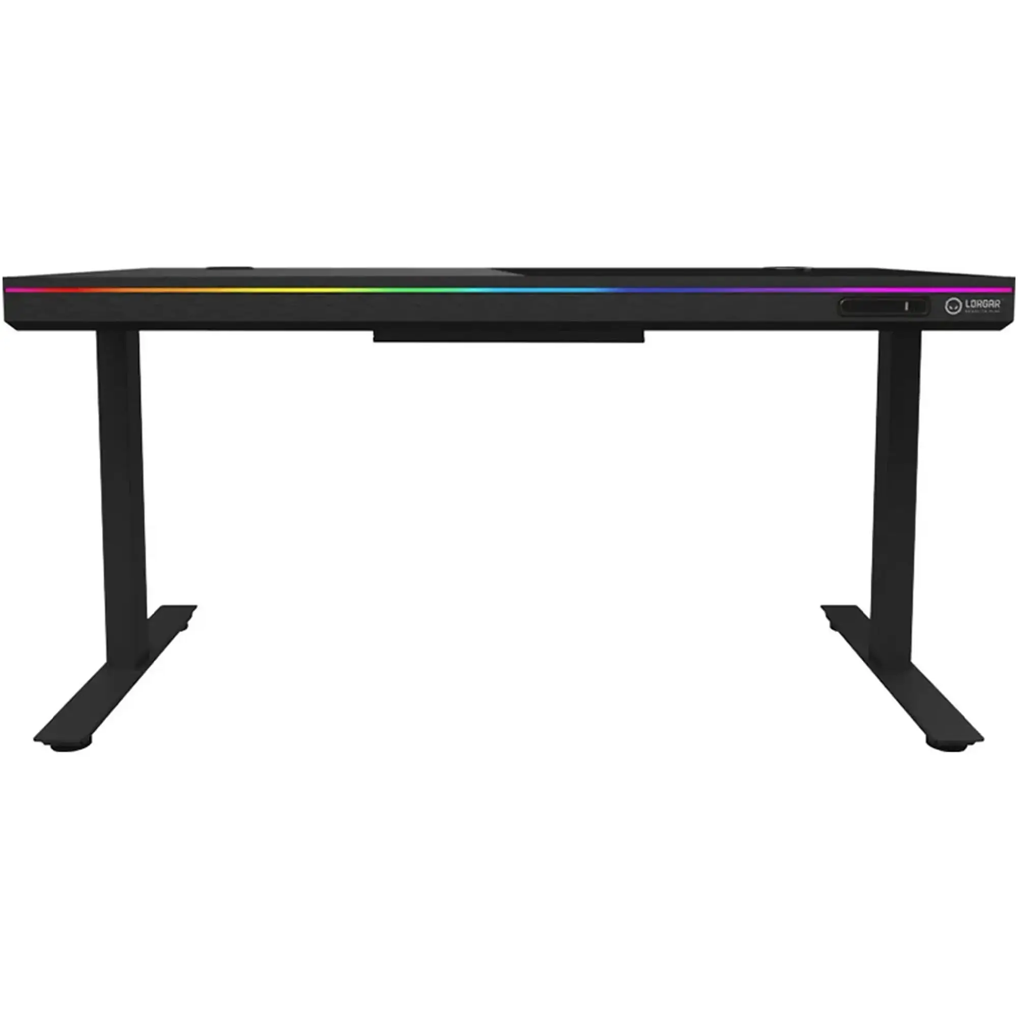 Купить Компьютерный стол с электрорегулировкой высоты Lorgar PRO 80G Glass Black (LRG-DP80G) - фото 5