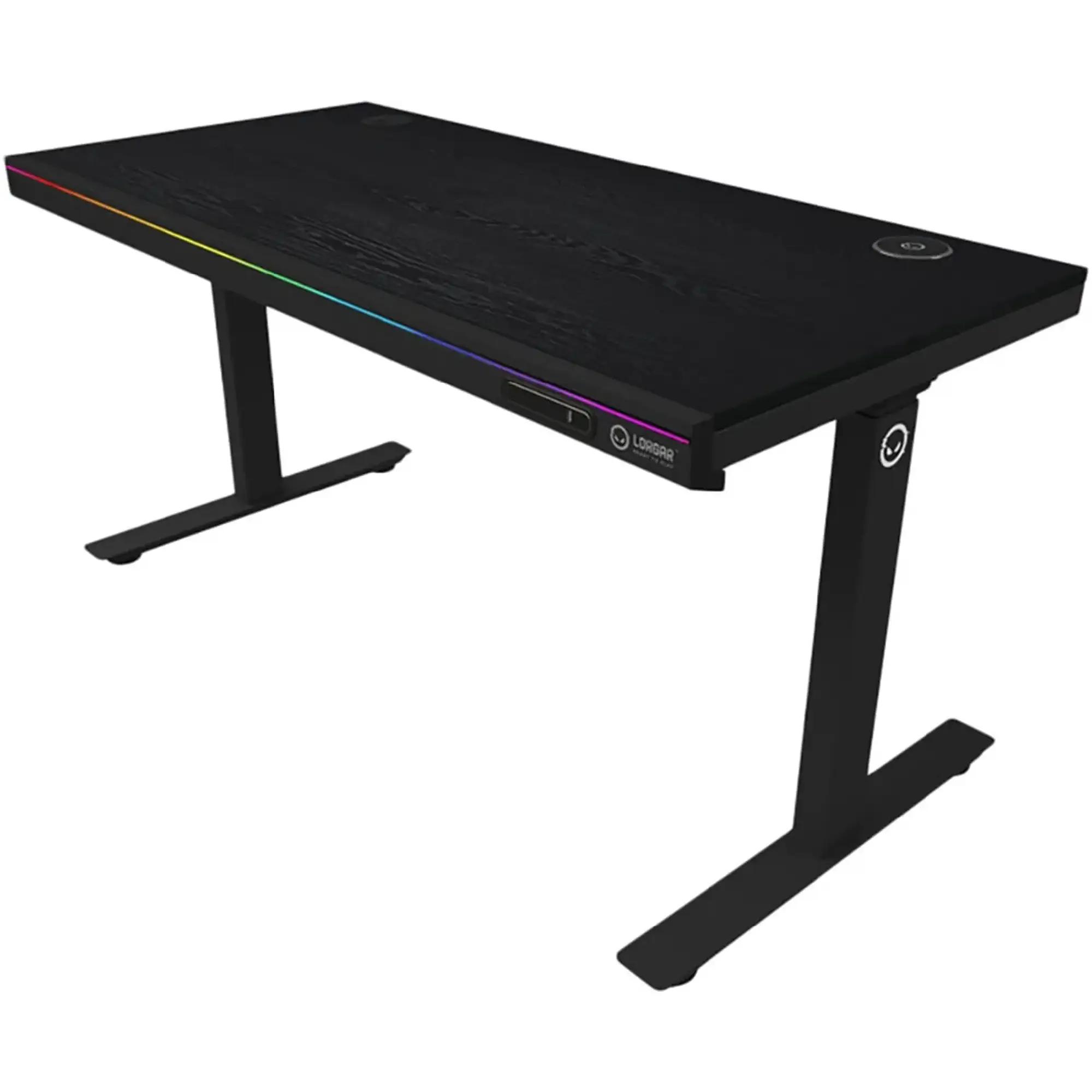 Купить Компьютерный стол с электрорегулировкой высоты Lorgar PRO 80W Wood Black (LRG-DP80W) - фото 2