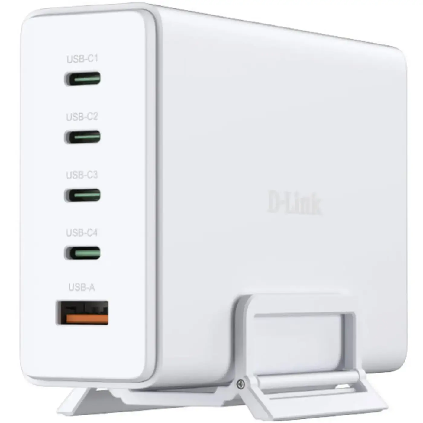 Купити Мережевий зарядний пристрій D-Link DCF-241 240Вт GaN 4хUSB-С, 1xUSB-A White - фото 5