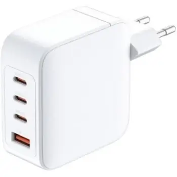 Купити Мережевий зарядний пристрій D-Link DCP-101 100Вт GaN 3хUSB-С, 1xUSB-A White - фото 1
