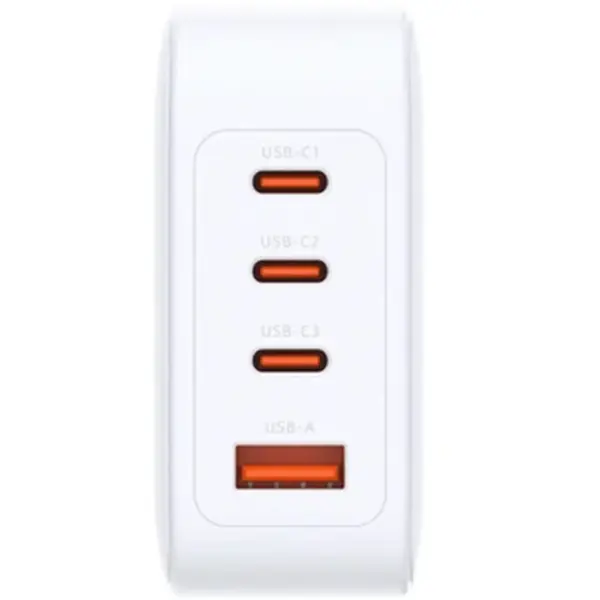 Купити Мережевий зарядний пристрій D-Link DCP-101 100Вт GaN 3хUSB-С, 1xUSB-A White - фото 2