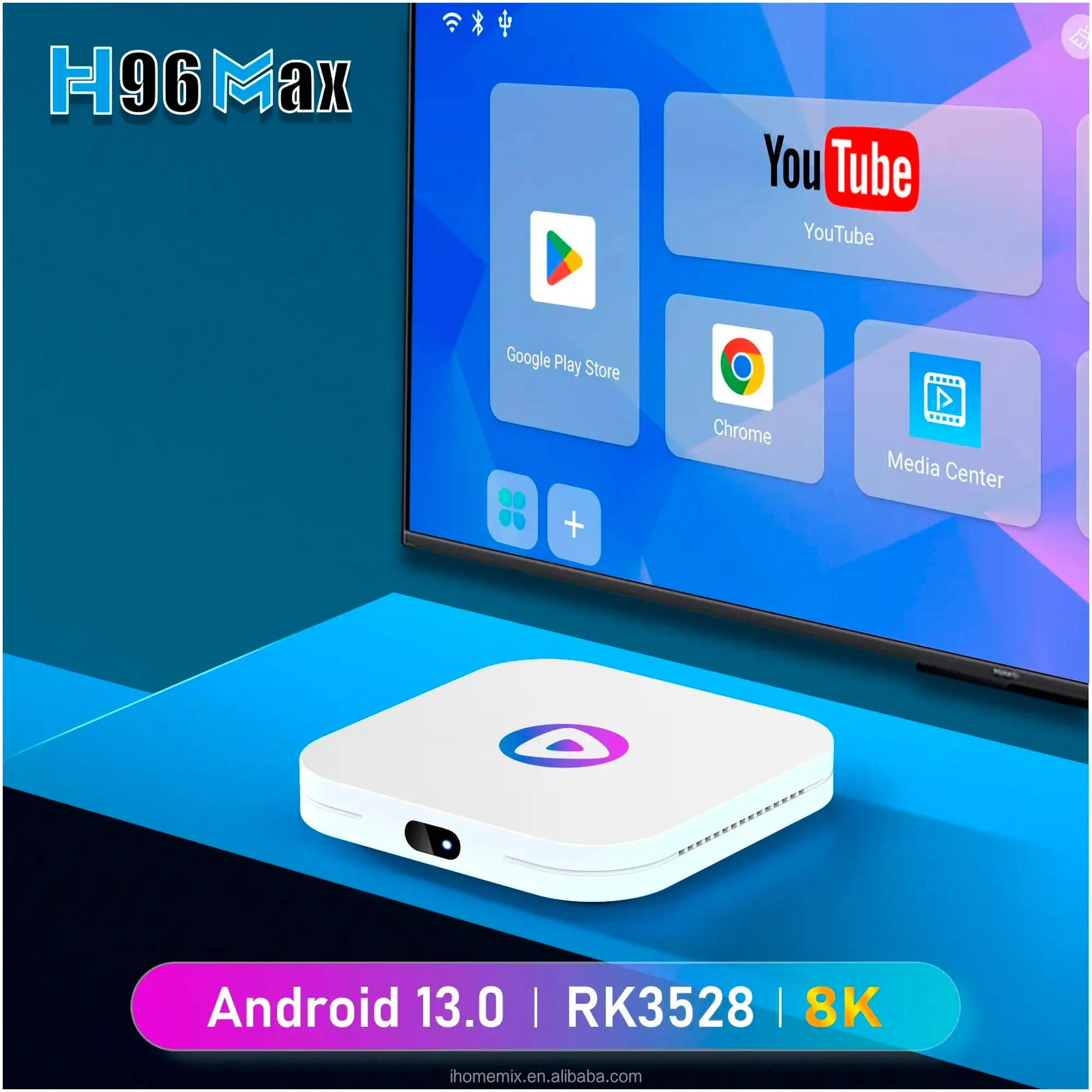 Купить Медиаплеер H96 MAX M1 4/32GB (M1_4GB/32GB) - фото 7