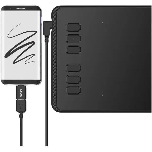 Купить Графический планшет Huion H640P Black (H640P_HUION) - фото 5