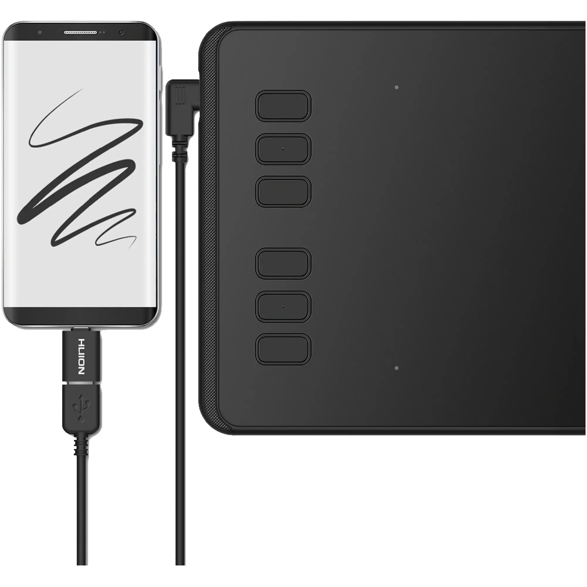 Купить Графический планшет Huion H640P Black (H640P_HUION) - фото 5