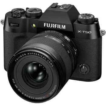 Купить Фотоаппарат FUJIFILM X-T50 + XF 16-50mm F2.8-4.8R LM WR Black (16828478) - фото 1