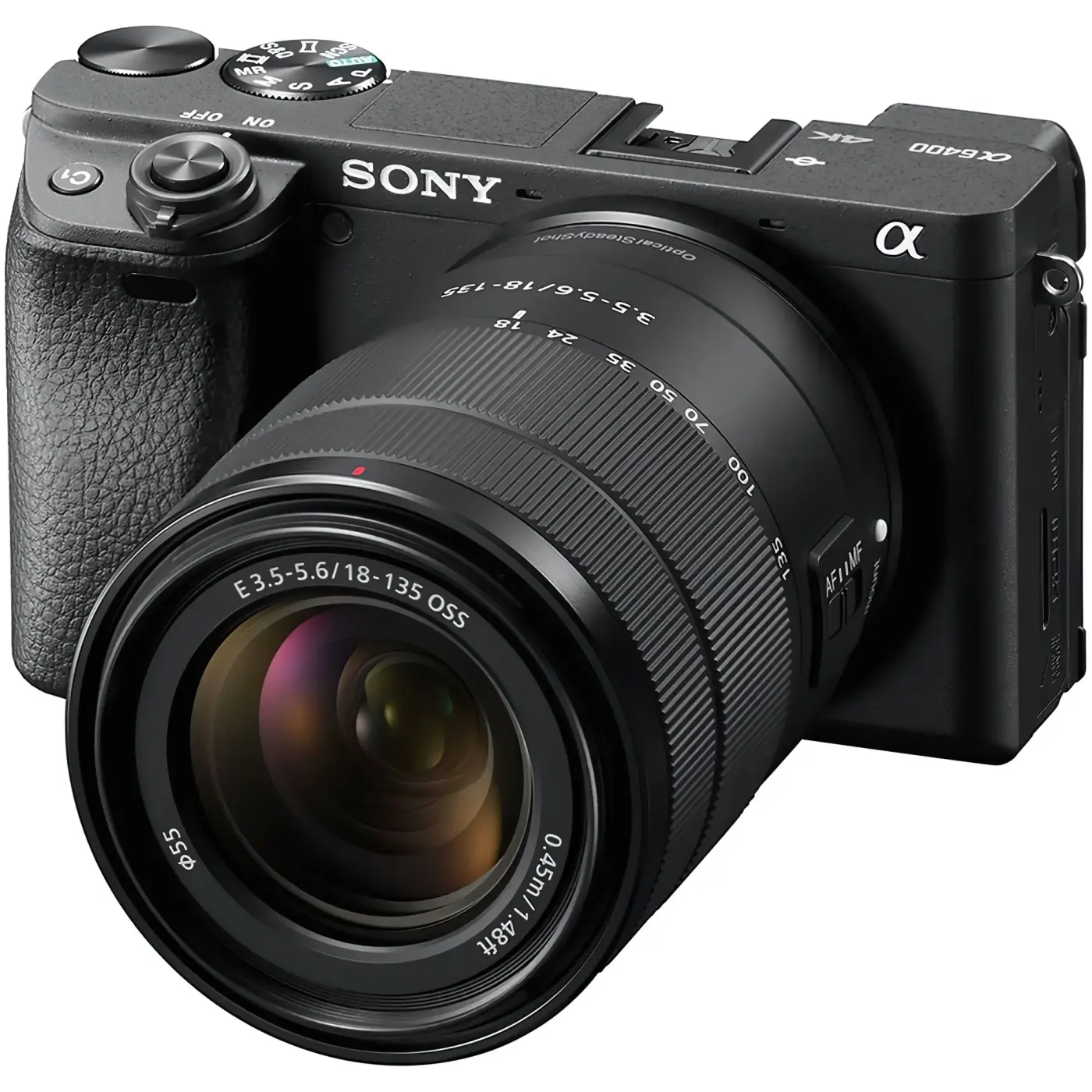 Купить Фотоаппарат Sony Alpha 6400 kit 18-135 Black (ILCE6400MB.CEC) - фото 3