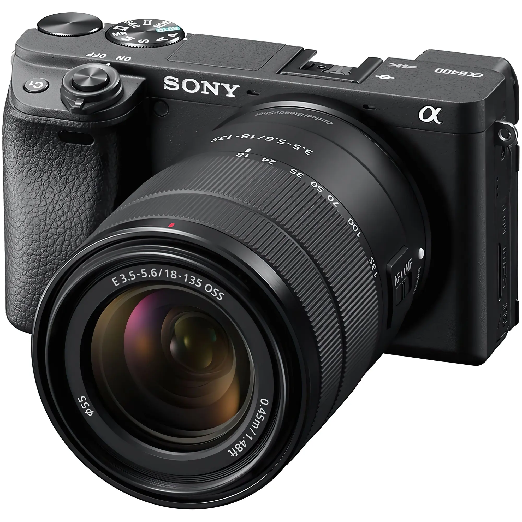 Купить Фотоаппарат Sony Alpha 6400 kit 18-135 Black (ILCE6400MB.CEC) - фото 3