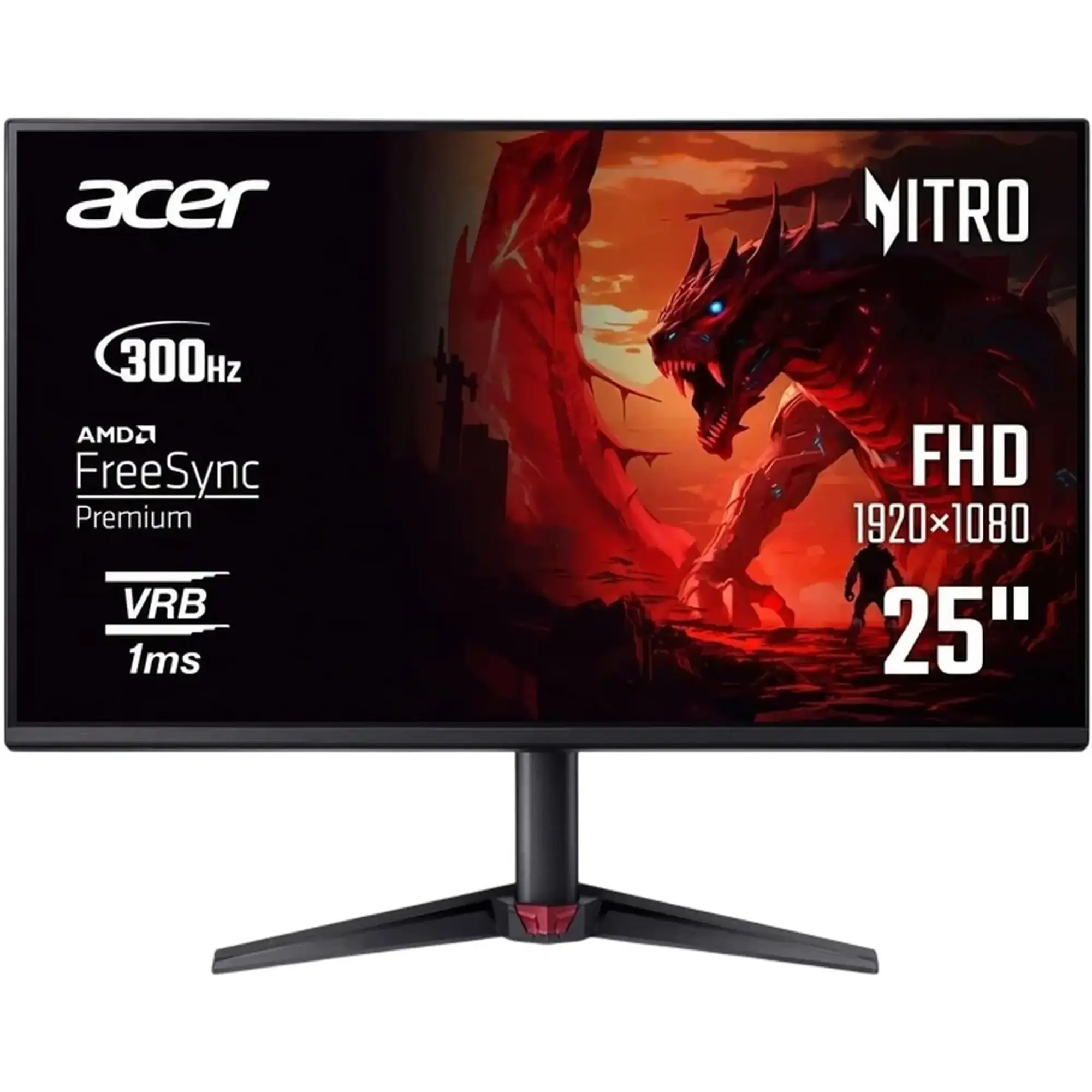 Купити Монітор 24.5" Acer Nitro VG250QF3bmiipx Black (UM.KV0EE.301) - фото 1