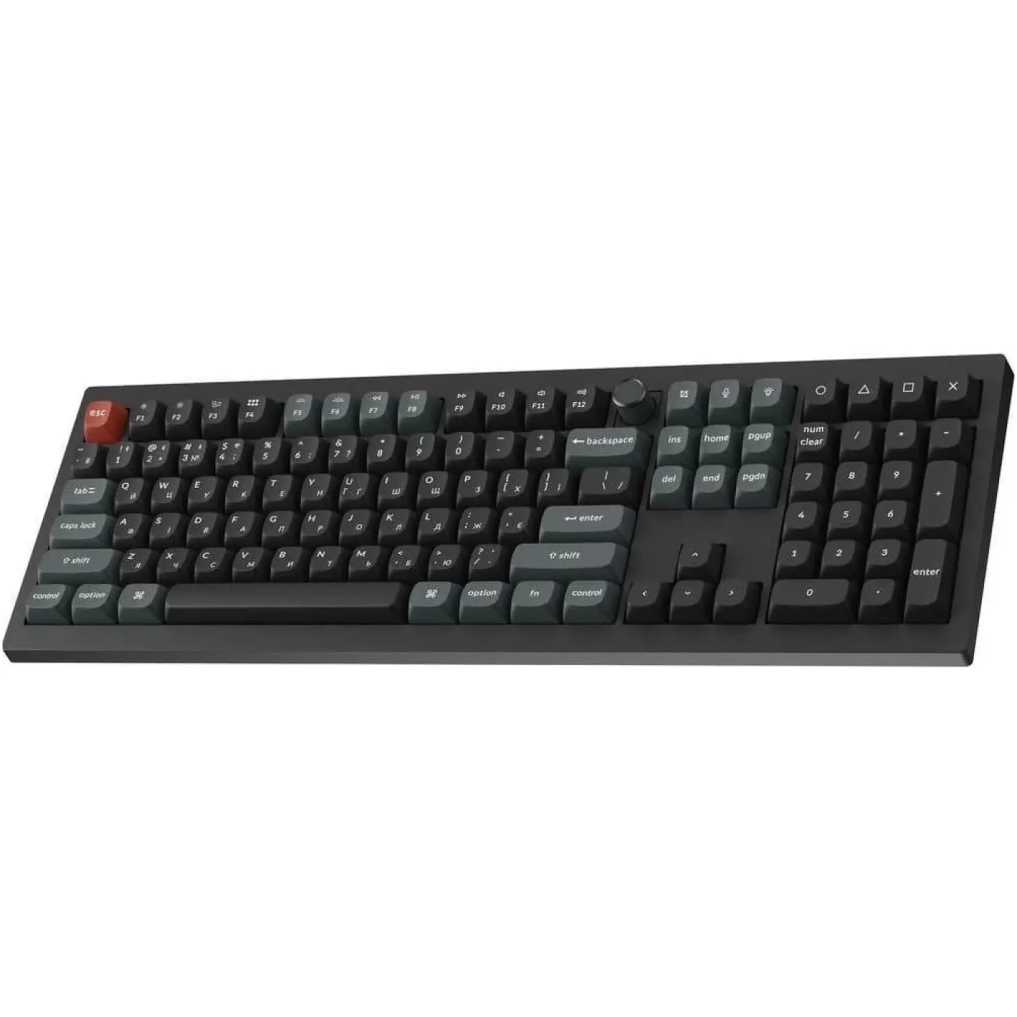 Купити Клавіатура Keychron V6 Ultra Keychron Red Switch Black RGB (V6U-D1-UA) - фото 3