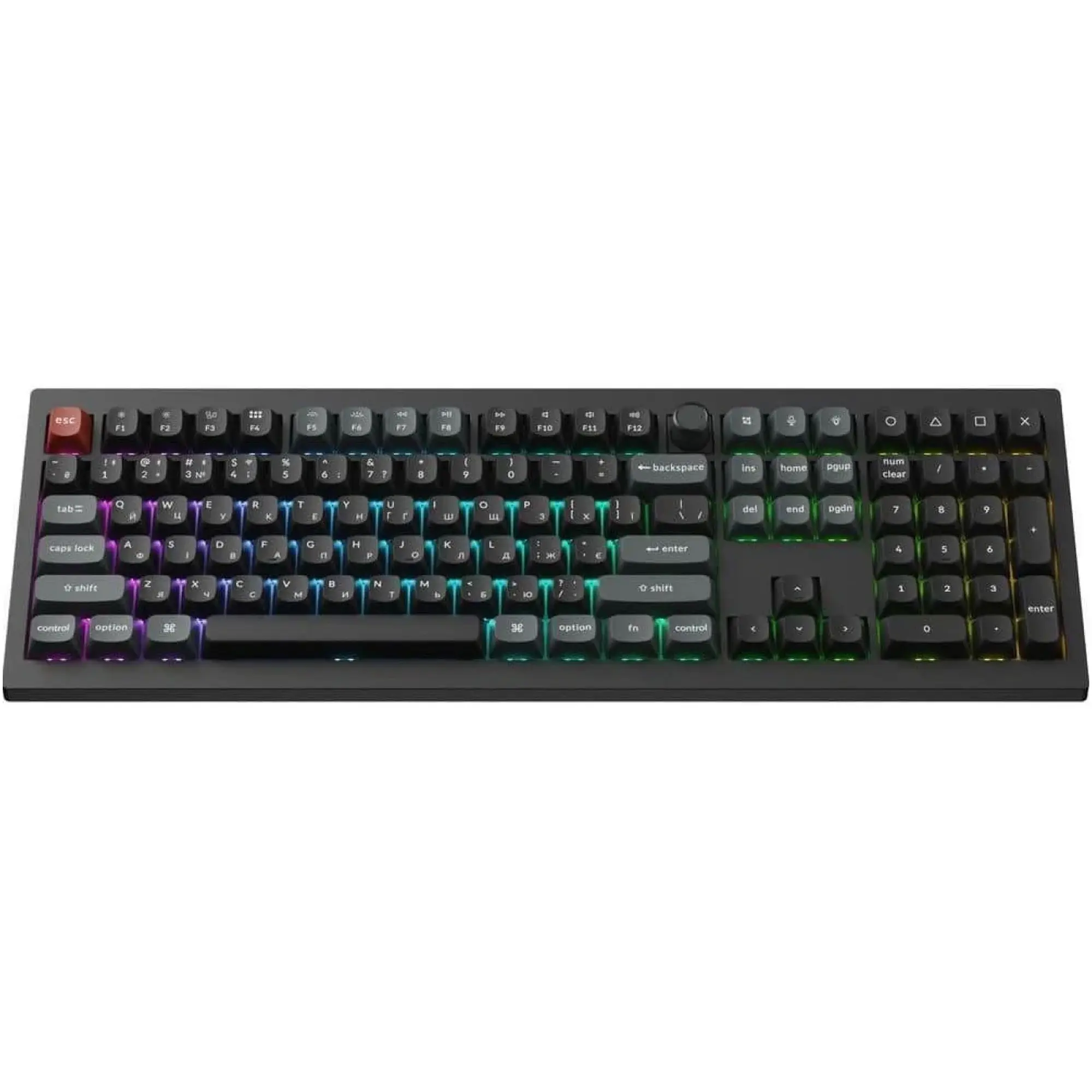 Купити Клавіатура Keychron V6 Ultra Keychron Red Switch Black RGB (V6U-D1-UA) - фото 5