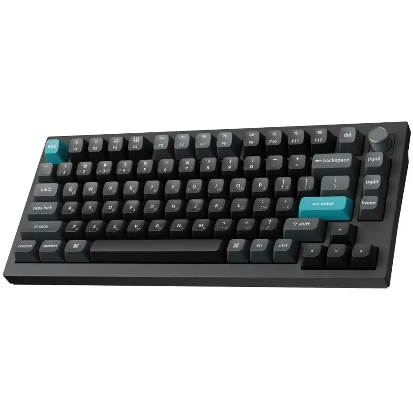 Купити Клавіатура Keychron Q1 Ultra Keychron Red Switch Black RGB (Q1U-M1-UA) - фото 4