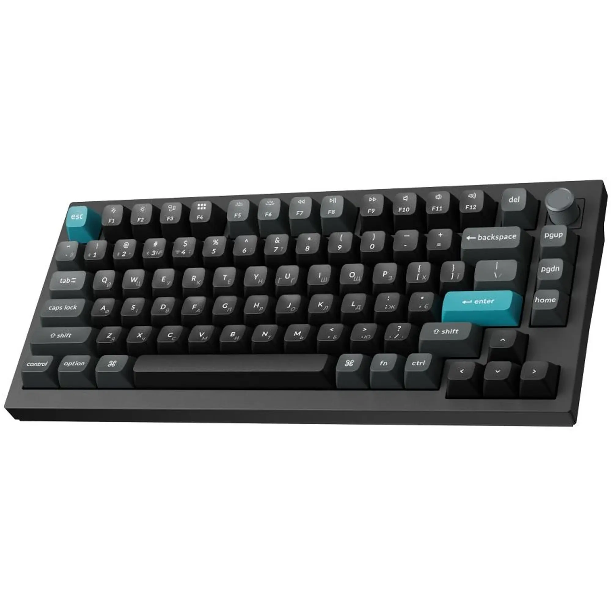 Купити Клавіатура Keychron Q1 Ultra Keychron Red Switch Black RGB (Q1U-M1-UA) - фото 4