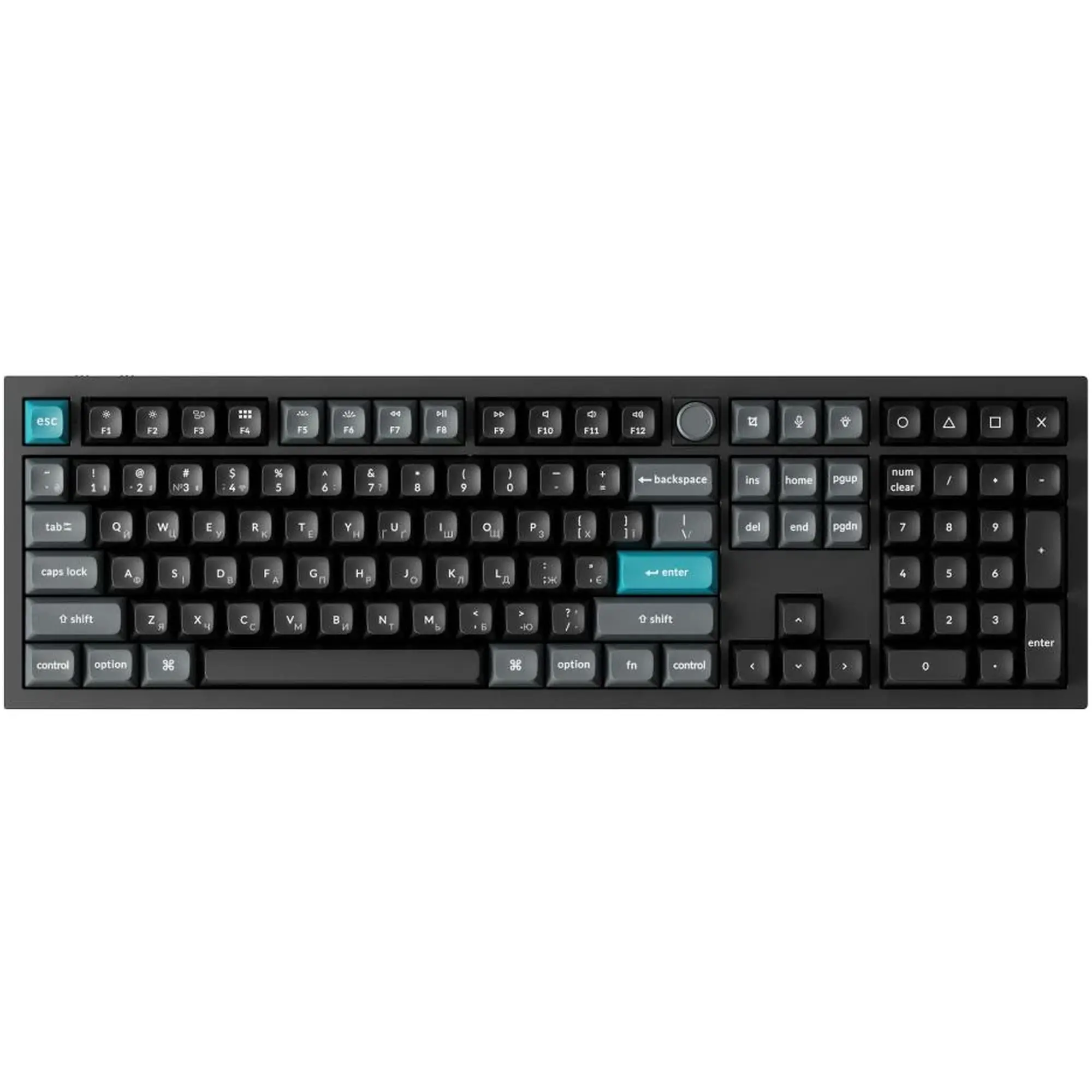 Купити Клавіатура Keychron Q6 Ultra Keychron Red Switch Black RGB (Q6U-M1-UA) - фото 1