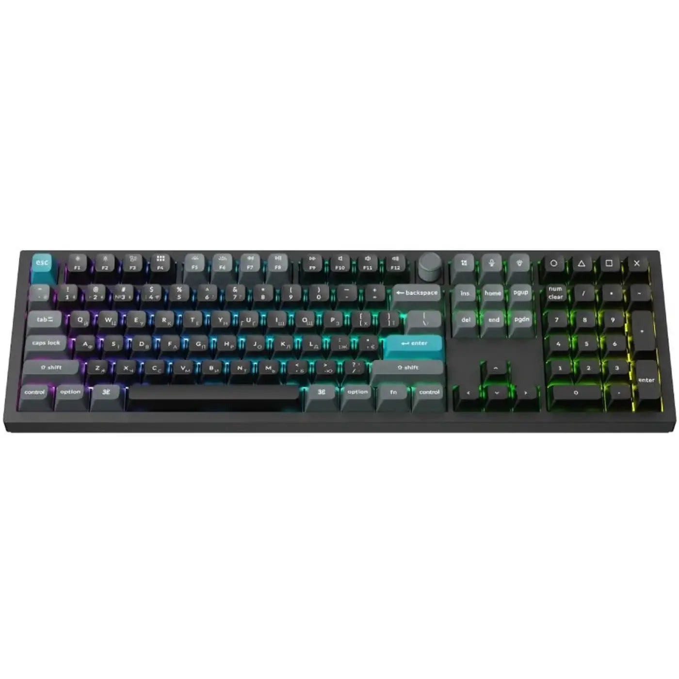 Купити Клавіатура Keychron Q6 Ultra Keychron Red Switch Black RGB (Q6U-M1-UA) - фото 2