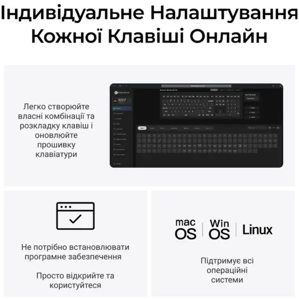 Купити Клавіатура Keychron Q6 Ultra Keychron Red Switch Black RGB (Q6U-M1-UA) - фото 9
