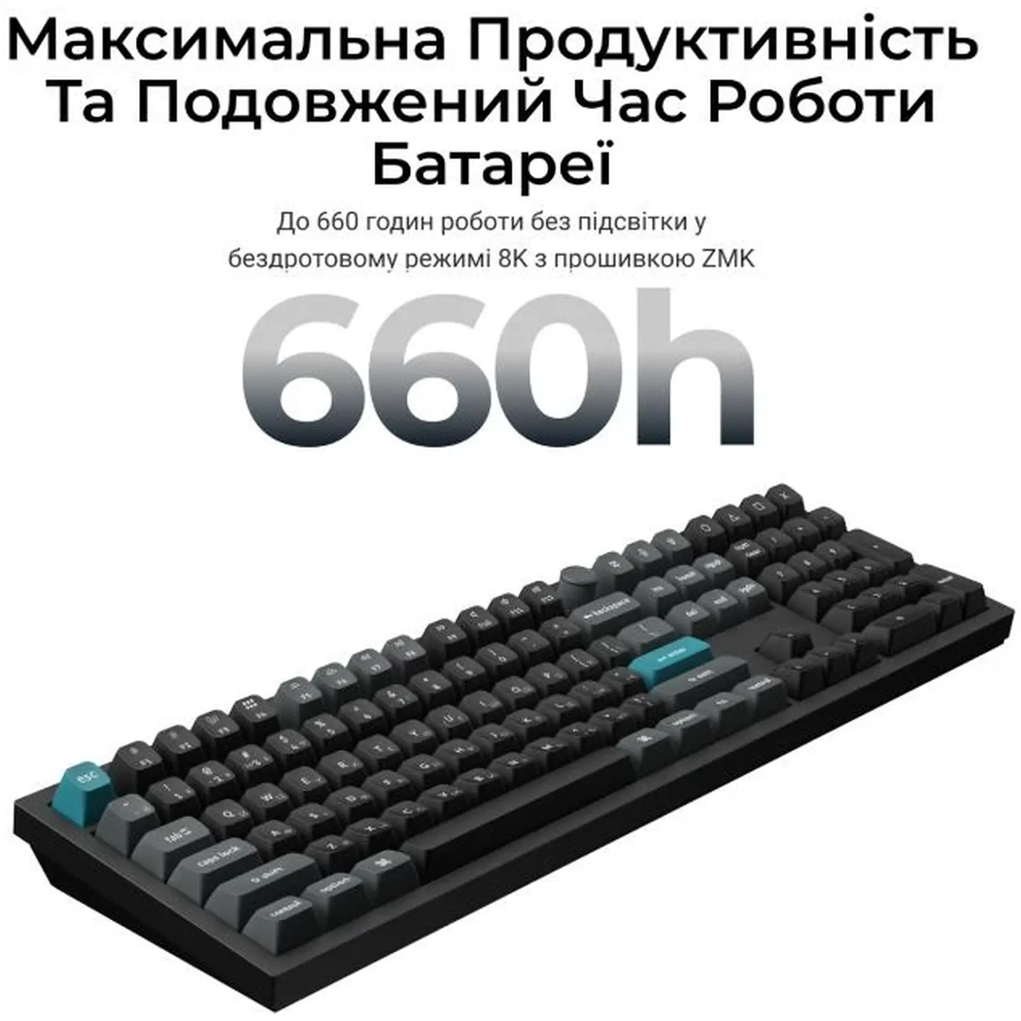 Купити Клавіатура Keychron Q6 Ultra Keychron Red Switch Black RGB (Q6U-M1-UA) - фото 11
