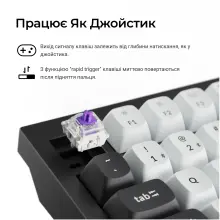 Купити Клавіатура Keychron Q1 HE Magnetic Switch Black RGB (Q1H-M1-UA) - фото 9