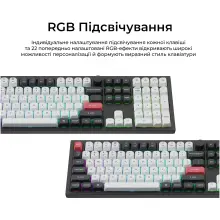 Купити Клавіатура Keychron Q6 HE Magnetic Switch Black RGB (Q6H-M1-UA) - фото 14