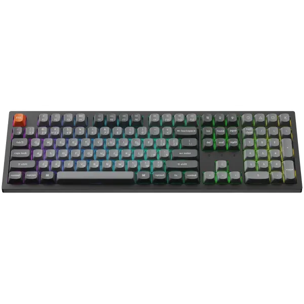 Купити Клавіатура Keychron K10 Max Keychron Super Banana Switch Black RGB (K10M-H4-UA) - фото 2