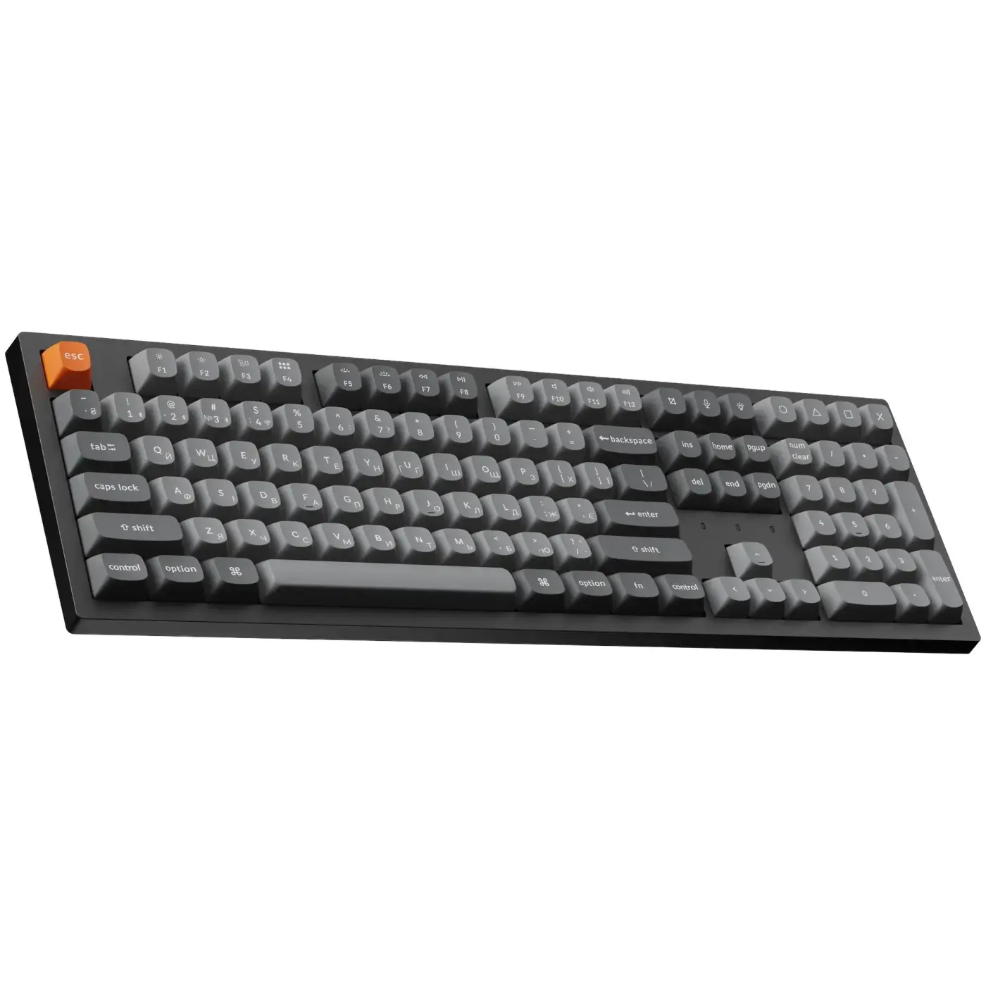 Купити Клавіатура Keychron K10 Max Keychron Super Banana Switch Black RGB (K10M-H4-UA) - фото 4