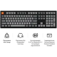 Купити Клавіатура Keychron K10 Max Keychron Super Banana Switch Black RGB (K10M-H4-UA) - фото 10