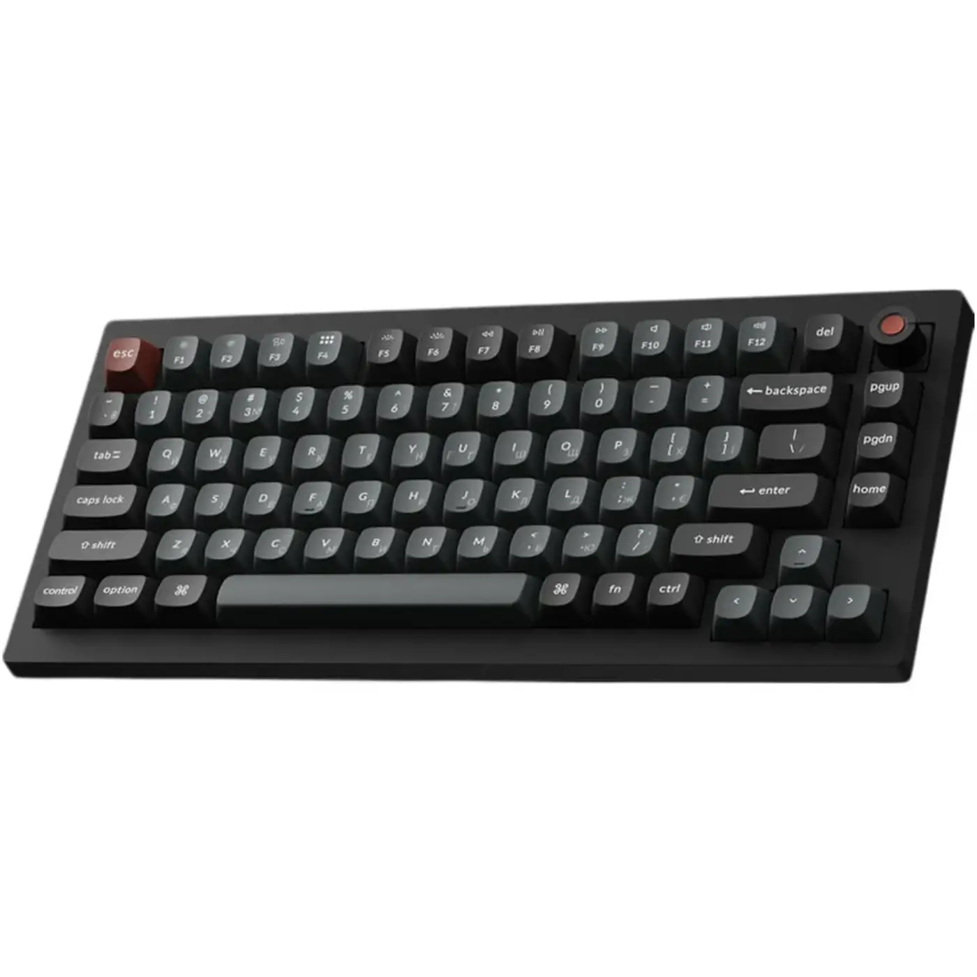 Купити Клавіатура Keychron V1 8K Keychron Super Red Switch Black RGB (V1W-D1-UA) - фото 3
