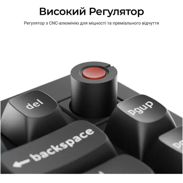 Купити Клавіатура Keychron V1 8K Keychron Super Red Switch Black RGB (V1W-D1-UA) - фото 10