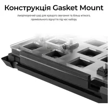 Купити Клавіатура Keychron V1 8K Keychron Super Red Switch Black RGB (V1W-D1-UA) - фото 13