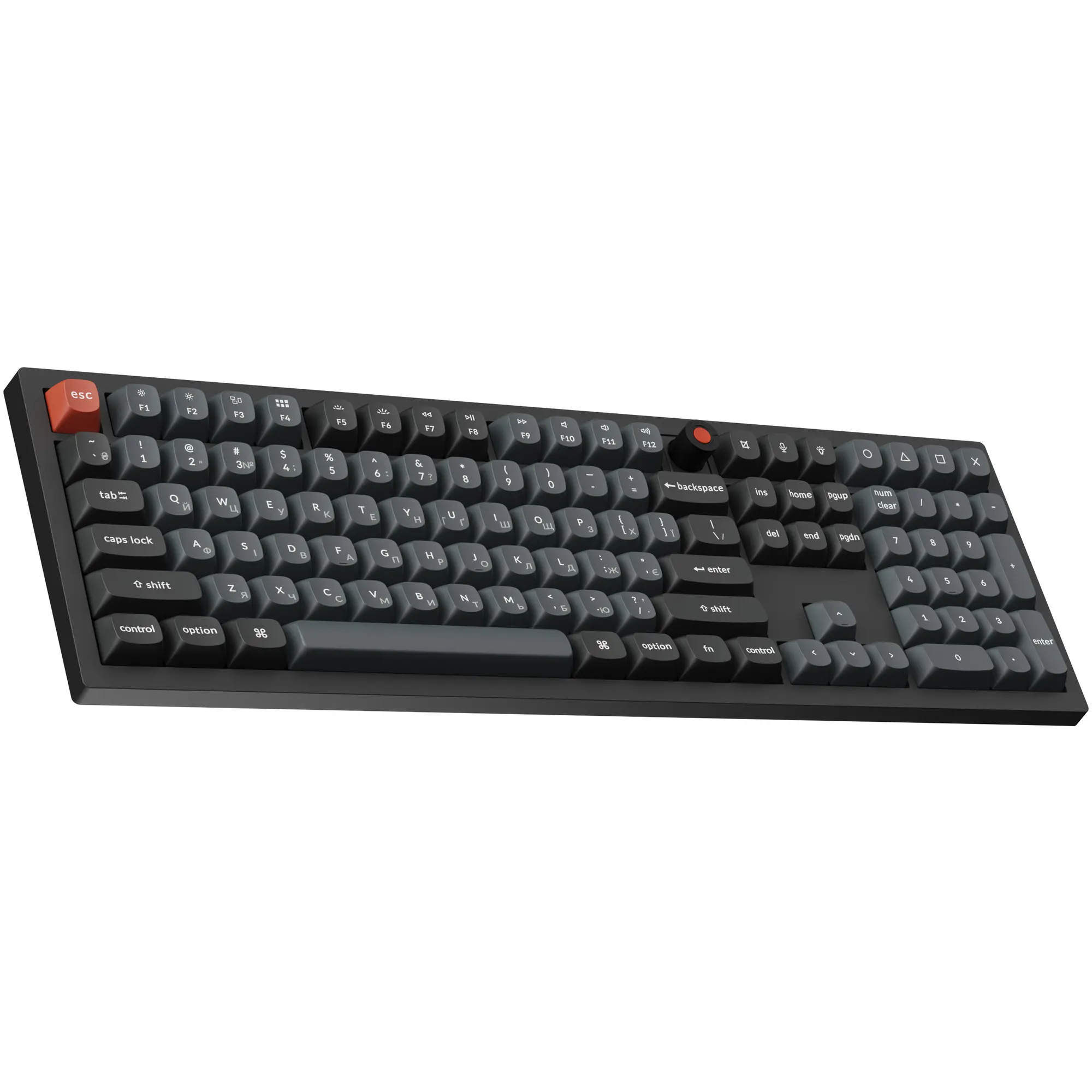Купити Клавіатура Keychron V6 8K Keychron Super Red Switch Black RGB (V6W-D1-UA) - фото 3