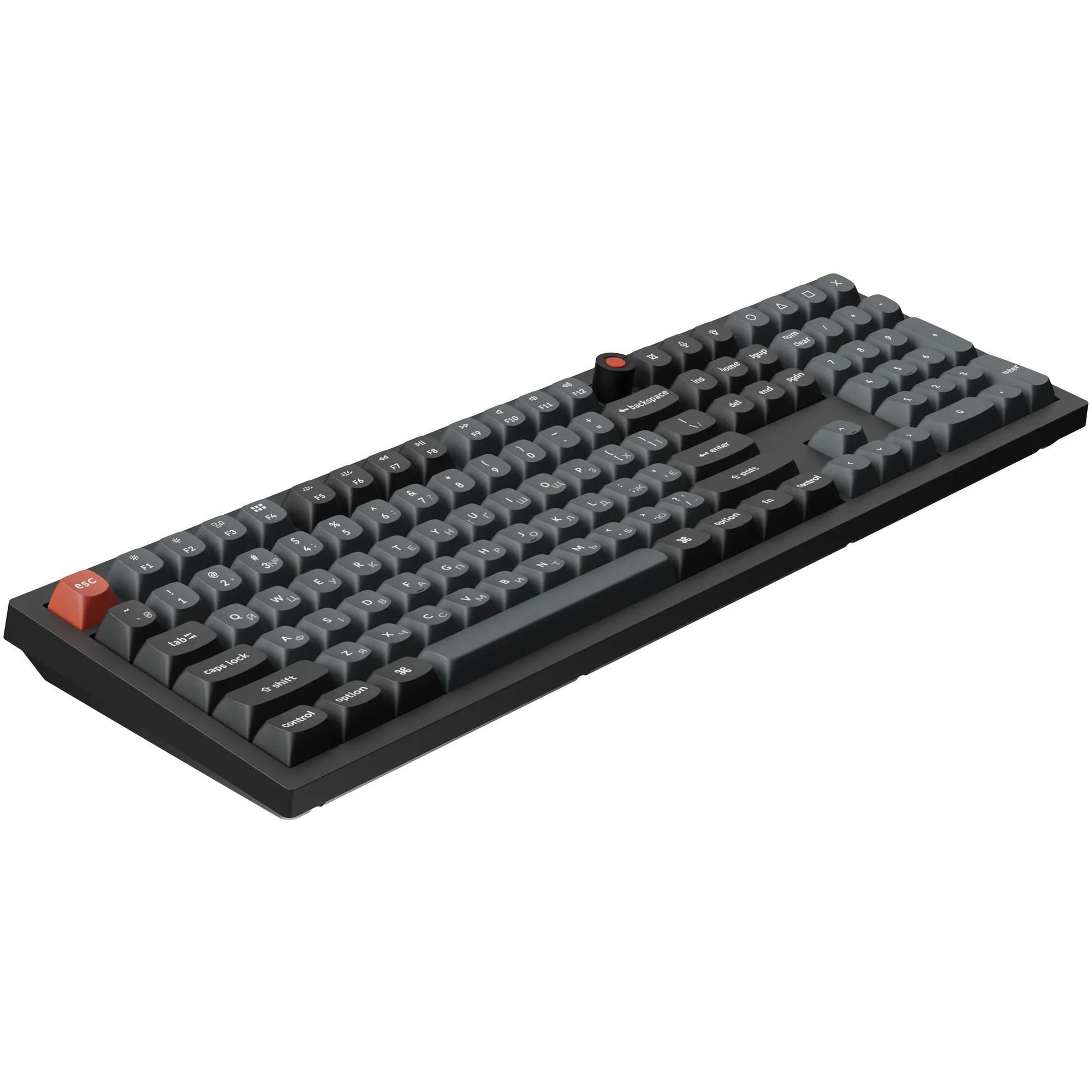 Купити Клавіатура Keychron V6 8K Keychron Super Red Switch Black RGB (V6W-D1-UA) - фото 4