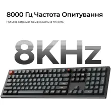 Купити Клавіатура Keychron V6 8K Keychron Super Red Switch Black RGB (V6W-D1-UA) - фото 10