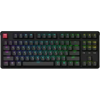 Купити Клавіатура Keychron C3 Max Super Red Switch Black RGB (C3M-H1-UA) - фото 1