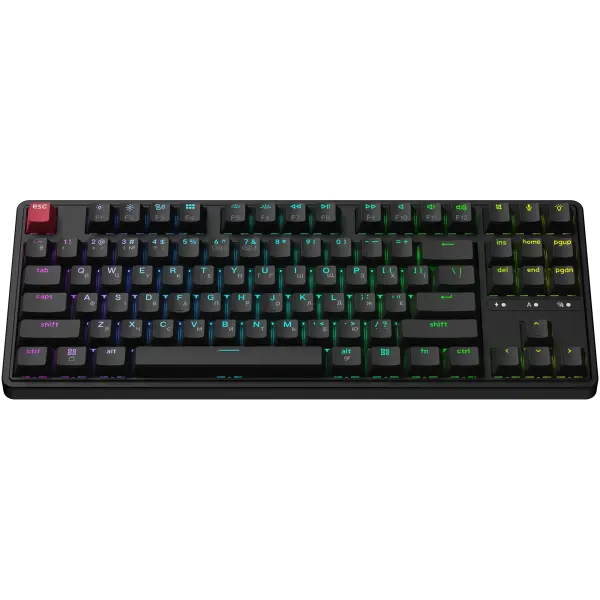Купити Клавіатура Keychron C3 Max Super Red Switch Black RGB (C3M-H1-UA) - фото 3