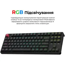 Купити Клавіатура Keychron C3 Max Super Red Switch Black RGB (C3M-H1-UA) - фото 6