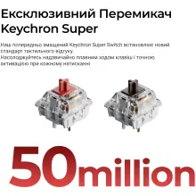 Купити Клавіатура Keychron C3 Max Super Red Switch Black RGB (C3M-H1-UA) - фото 10
